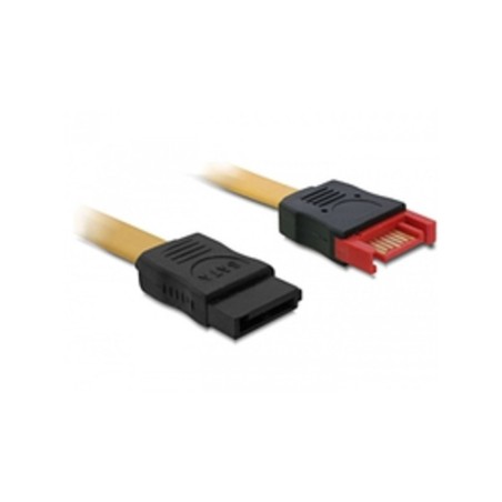 DeLOCK Serial ATA Extension Cable Yellow 1m - High-Quality Performance & Durability, 4043619826667